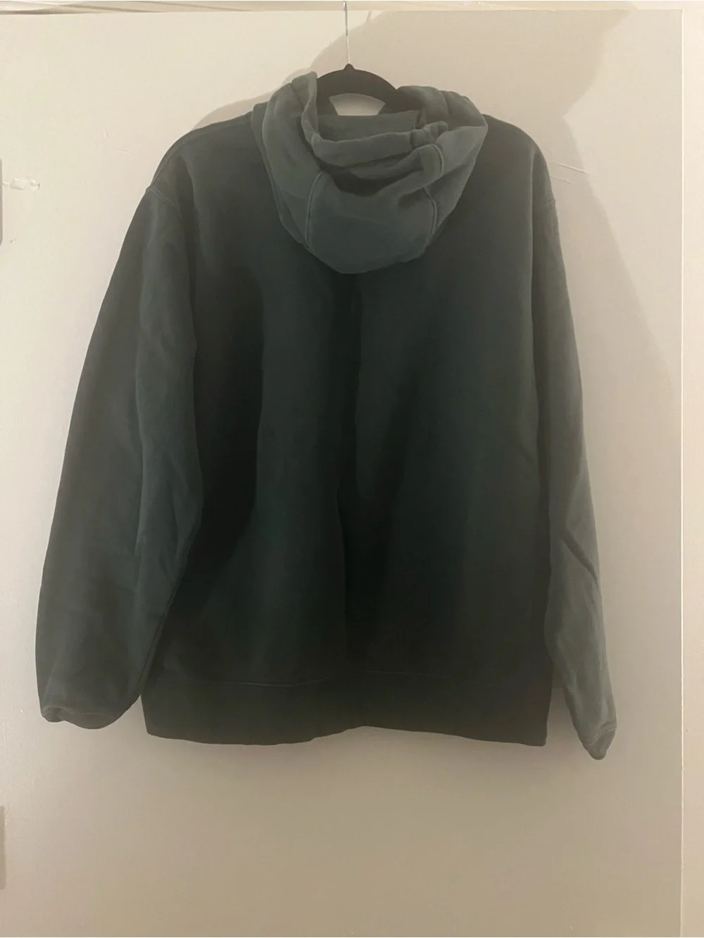 Nike Forest Green Hoodie with White Swoosh